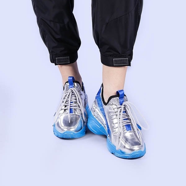 Γυναικεία αθλητικά παπούτσια Abigail μπλε, 2 - Kalapod.gr